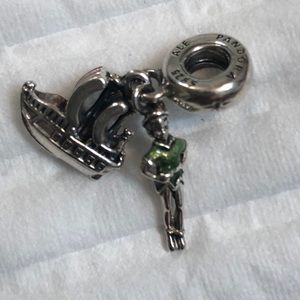 Authentic RETIRED Peter Pan Pandora Charm